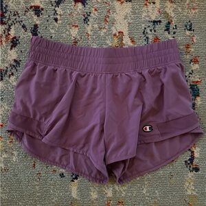 Champion Women's Athletic Shorts in Lavender